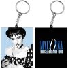 Hot Madonna The Girlie Show Vintage Celebration Tour Keychain