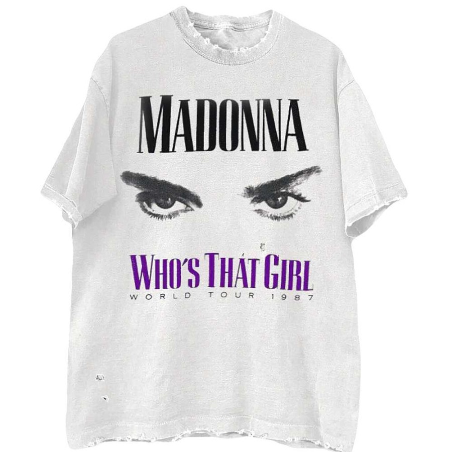 Hot Madonna Who'S That Girl Vintage Tee