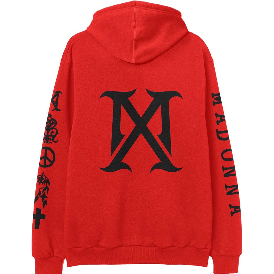 Hot Madonna Disturbe The Peace Red Pullover Hoodie