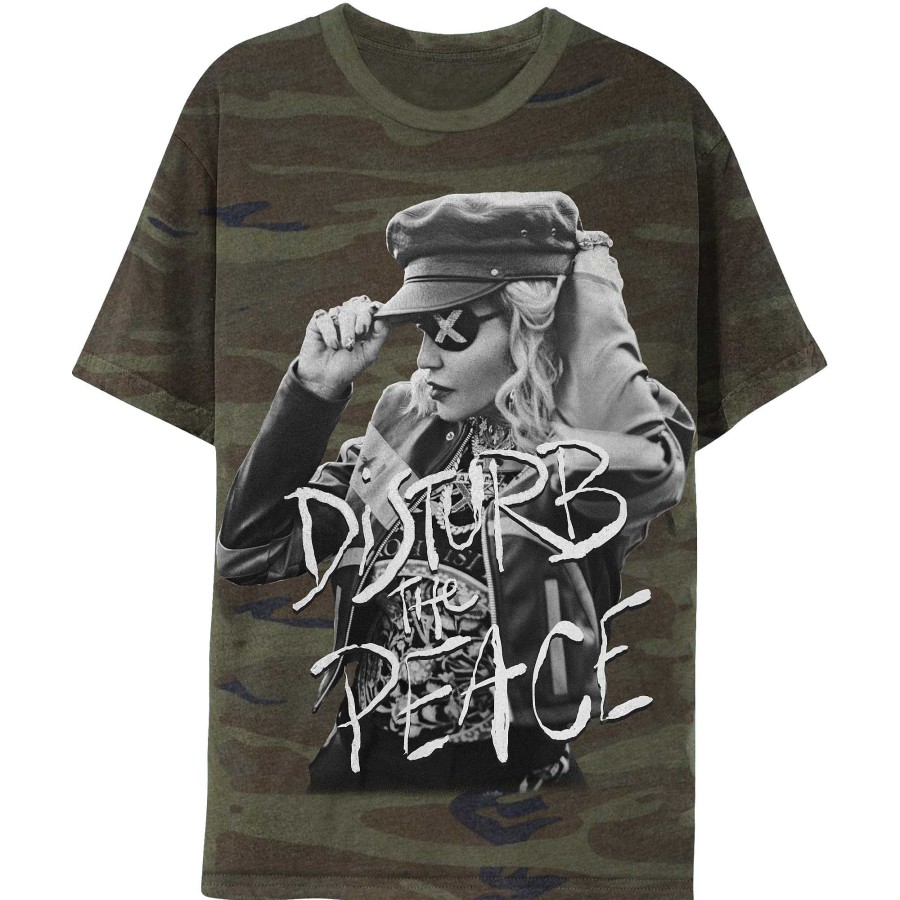 Hot Madonna Disturb The Peace Madame X Camo Tee