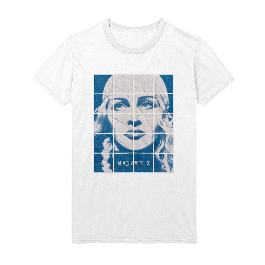 Online Madonna Madonna Madame X Deluxe Album Tee - White