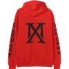 Clearance Madonna Disturbe The Peace Red Pullover Hoodie