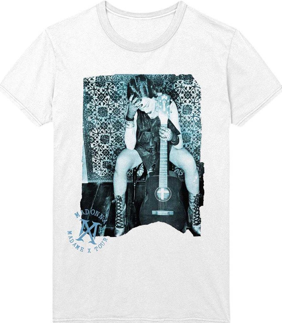 Wholesale Madonna Madonna Azulejo White Tee