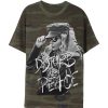 Hot Madonna Disturb The Peace Madame X Camo Tee