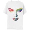 Best Madonna M4Pride Rainbow Face Tee