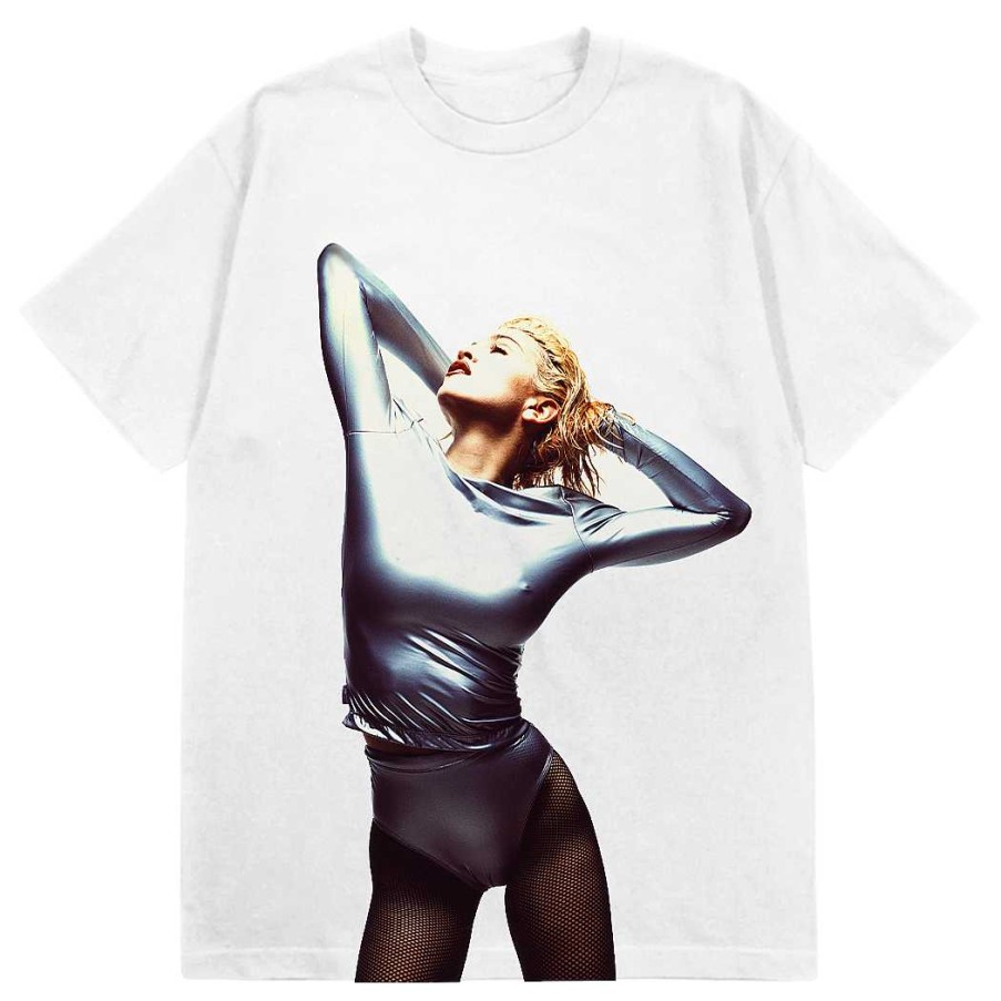 Best Madonna Absolutely No Regrets White Tee