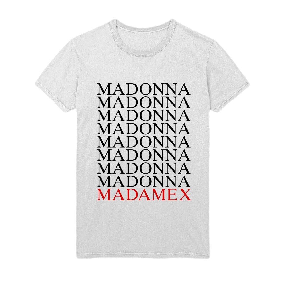 Wholesale Madonna Madonna Madame X Logo Tee - White