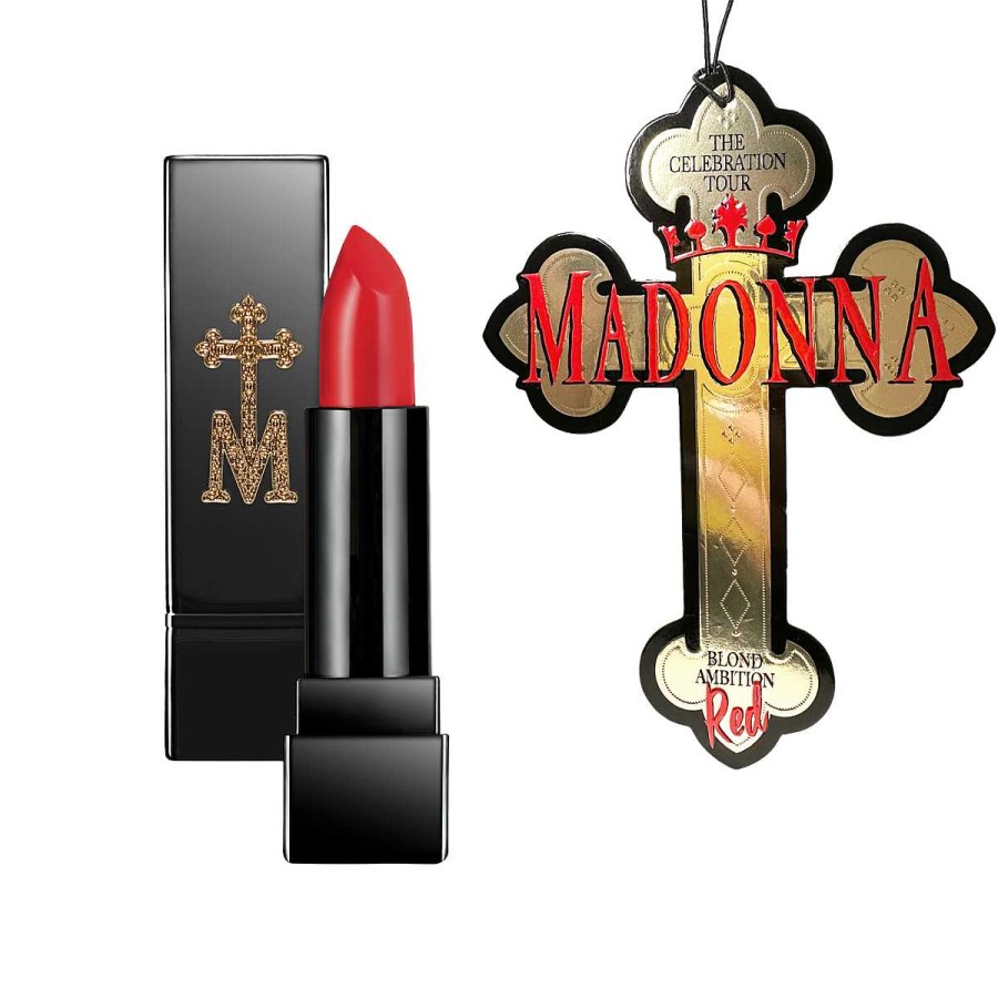 Best Madonna Blonde Ambition Matte Lipstick In Iconic Red